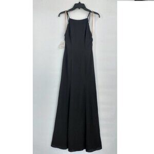 New Fame & Partners Square Neck Sleeveless Open Back Maxi Dress Size 2 Women